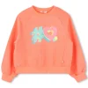 Best BILLIEBLUSH Sweat-shirt teinté en molleton CORAIL FLUO