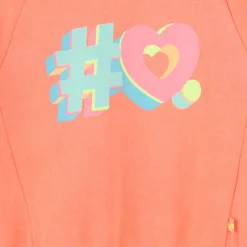 Best BILLIEBLUSH Sweat-shirt teinté en molleton CORAIL FLUO