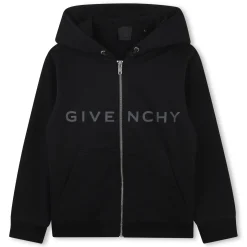 New GIVENCHY Sweat-shirt zippé à capuche BLACK