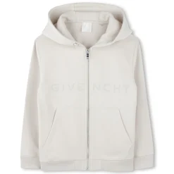 Sale GIVENCHY Sweat-shirt zippé à capuche LIME STONE