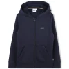 Best BOSS Sweat-shirt zippé à capuche BLEU CARGO