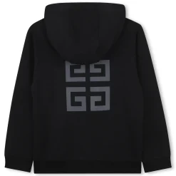 New GIVENCHY Sweat-shirt zippé à capuche BLACK