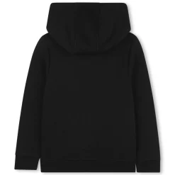 Outlet BOSS Sweat-shirt zippé à capuche BLACK