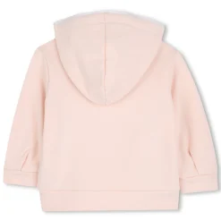 Online CHLOE Sweat-shirt zippé à capuche PETAL PINK