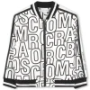 Fashion MARC JACOBS Sweat-shirt zippé imprimé BLACK