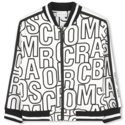 Fashion MARC JACOBS Sweat-shirt zippé imprimé BLACK