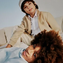 Clearance BOSS Sweat-shirt zippé uni SAND