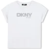 Best DKNY TEE-SHIRT MANCHES COURTES BLANC