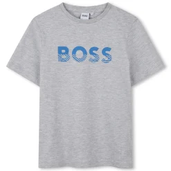 New BOSS TEE-SHIRT MANCHES COURTES GRIS CHINE