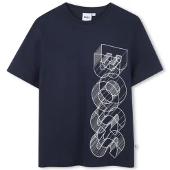 Outlet BOSS TEE-SHIRT MANCHES COURTES BLEU CARGO
