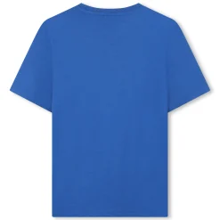 New BOSS TEE-SHIRT MANCHES COURTES BLEU ROYAL