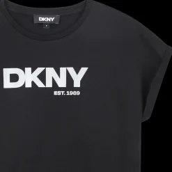 Fashion DKNY TEE-SHIRT MANCHES COURTES BLACK