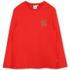Online BOSS TEE-SHIRT MANCHES LONGUES PIMENT