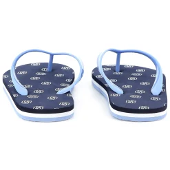 Hot BOSS Tongs imprimées BLEU CARGO