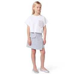 Discount LANVIN Top à manches courtes BLANC