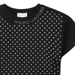 Best MARC JACOBS Top en coton avec strass BLACK