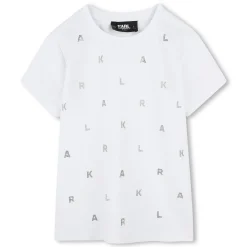 Sale KARL LAGERFELD KIDS T-shirt BLANC