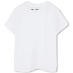 Sale KARL LAGERFELD KIDS T-shirt BLANC