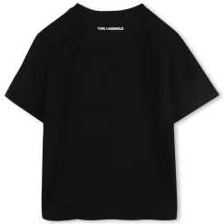 Discount KARL LAGERFELD KIDS T-shirt BLACK