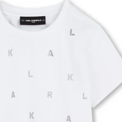 Sale KARL LAGERFELD KIDS T-shirt BLANC