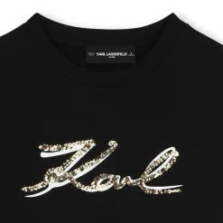 Discount KARL LAGERFELD KIDS T-shirt BLACK