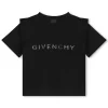 Fashion GIVENCHY T-shirt à broderies BLACK