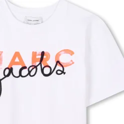 Online MARC JACOBS T-shirt à col rond en coton BLANC