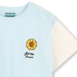 Sale KENZO KIDS T-shirt à manches contrastées STELLAIRE