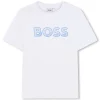 Outlet BOSS T-shirt à manches courtes BLANC