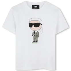 Hot KARL LAGERFELD KIDS T-shirt à manches courtes BLANC