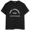 New KARL LAGERFELD KIDS T-shirt à manches courtes BLACK