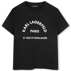 New KARL LAGERFELD KIDS T-shirt à manches courtes BLACK