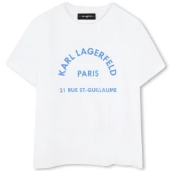 Discount KARL LAGERFELD KIDS T-shirt à manches courtes BLANC