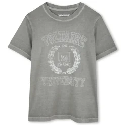 Outlet ZADIG & VOLTAIRE T-shirt à manches courtes PLATINIUM