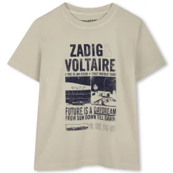 Discount ZADIG & VOLTAIRE T-shirt à manches courtes LIME STONE