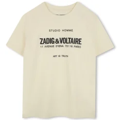 Online ZADIG & VOLTAIRE T-shirt à manches courtes MILK