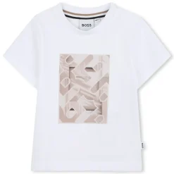 Hot BOSS T-shirt à manches courtes BLANC