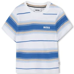 Online BOSS T-shirt à manches courtes FRENCH BLUE