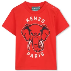 Outlet KENZO KIDS T-shirt à manches courtes ROUGE VIF