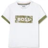 Sale BOSS T-shirt à manches courtes BLANC