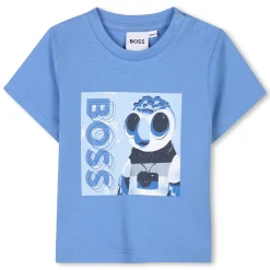Sale BOSS T-shirt à manches courtes GIRBLUE