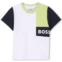 Clearance BOSS T-shirt à manches courtes BLANC