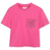Hot HUGO T-shirt à manches courtes SHOCKING PINK