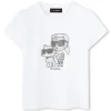New KARL LAGERFELD KIDS T-shirt à manches courtes BLANC