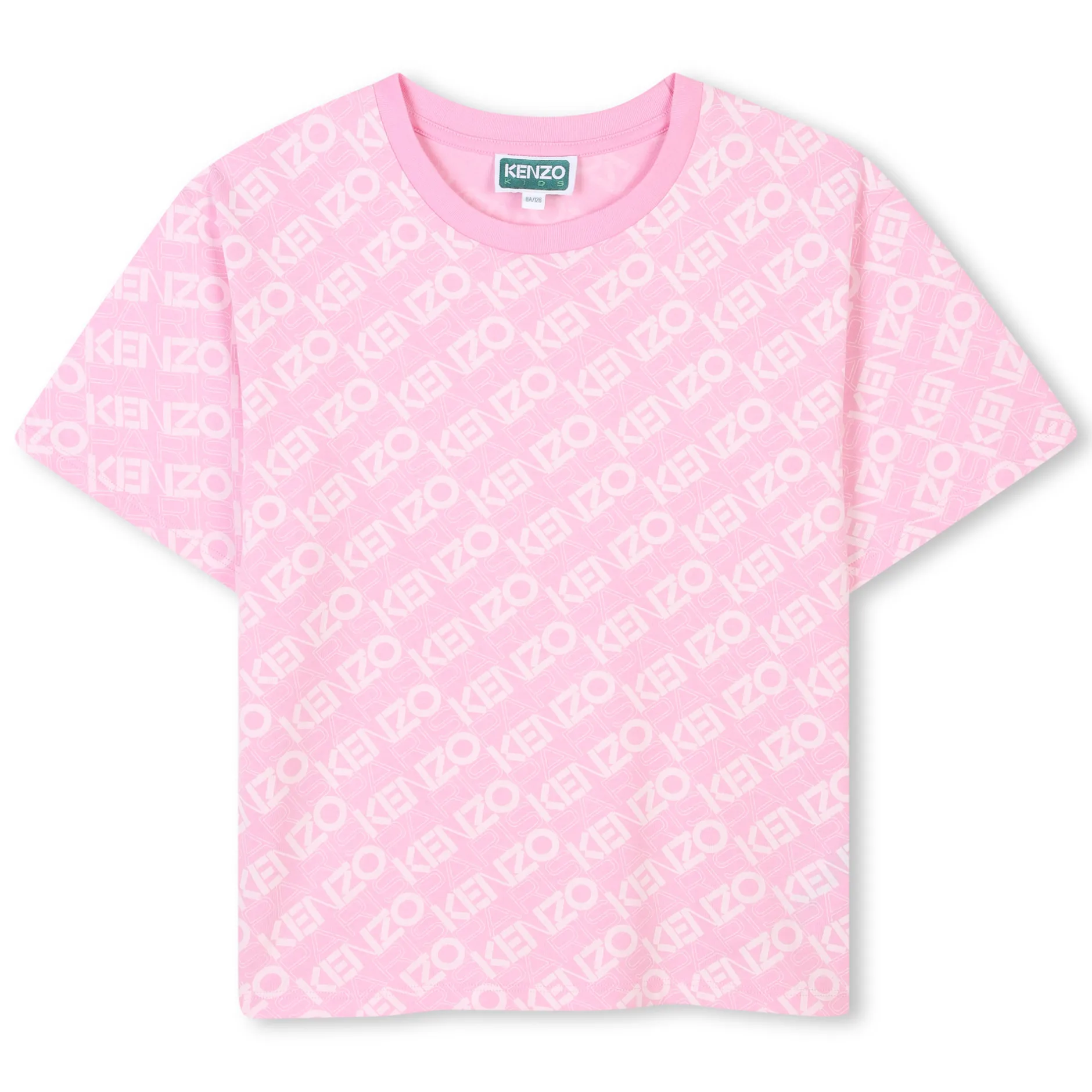 Discount KENZO KIDS T-shirt à manches courtes ROSE FRIANDISE
