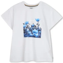 Clearance BOSS T-shirt à manches courtes BLANC