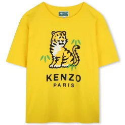 Discount KENZO KIDS T-shirt à manches courtes JAUNE TAXI
