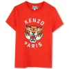 Sale KENZO KIDS T-shirt à manches courtes ROUGE VIF