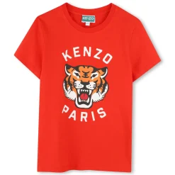 Sale KENZO KIDS T-shirt à manches courtes ROUGE VIF