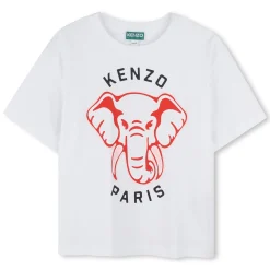 Outlet KENZO KIDS T-shirt à manches courtes BLANC